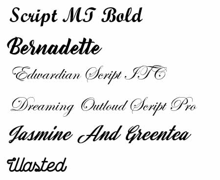 Exploring Script Typefaces: Examples and Applications – Southype